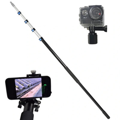 Auto Silicone Hoses Gutter Telescopic Inspection Kit 4K Camera Pole 7m ...