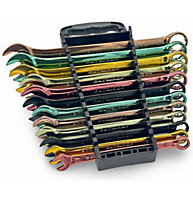 Autojack 12 Piece Multi Coloured Combination Spanner Set