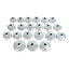 Autojack 23pcs Oil Filter Removal Cap Cup Wrench Socket Tool Kit compatible for Universal Fitting