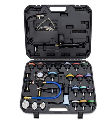 Autojack 28 Piece Universal Pneumatic Vacuum Coolant Change Kit