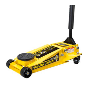 Autojack 3 Ton Tonne Professional Heavy Duty Trolley Jack Low Entry Yellow