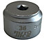 Autojack 36mm Oil Filter Socket 3/8" Sq Drive Low Profile