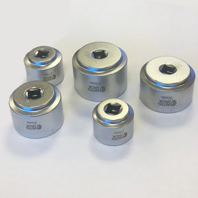 Autojack 5 Piece Oil Filter Socket Set 3/8