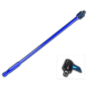 Autojack 600mm 1/2" Sq Drive Breaker Bar with Flexi Knuckle Blue