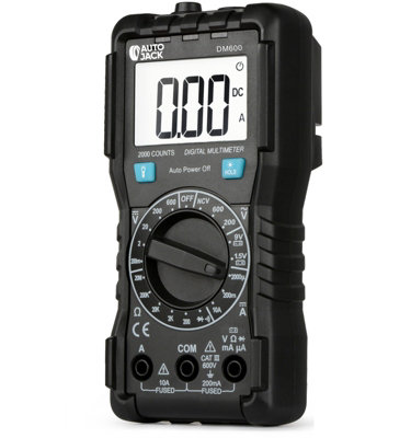 Autojack LCD Digital Multimeter Voltmeter Ammeter AC DC Current Circuit Tester
