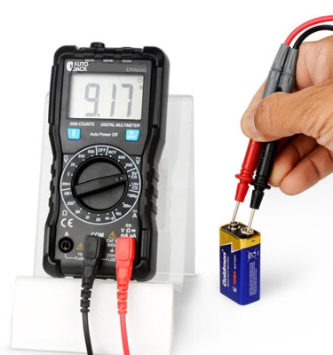 Autojack LCD Digital Multimeter Voltmeter Ammeter AC DC Current Circuit Tester