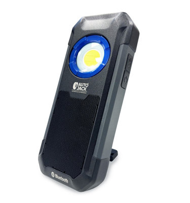 Autojack LED Work Light & Bluetooth Speaker 500lm Rechargeable Magnetic ...