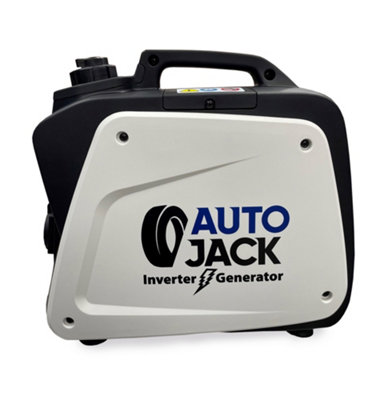 Autojack Petrol Generator Quiet Portable Suitcase Camping Inverter 800W