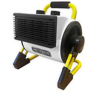 Autojack Portable Electric Fan Heater 2kW Space Heater Lightweight