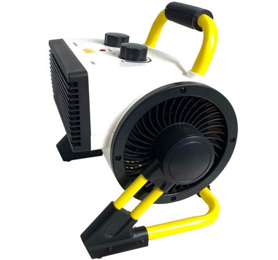 Autojack Portable Electric Fan Heater 2kW Space Heater Lightweight