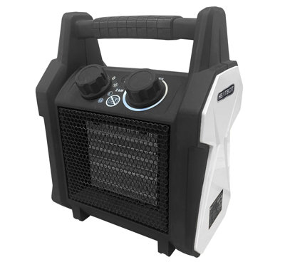 Autojack PTC Portable Electric Ceramic Fan Heater Space Warmer 2kW For Small Office