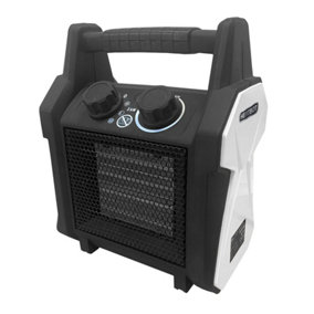 Autojack PTC Portable Electric Ceramic Fan Heater Space Warmer 2kW For Small Office