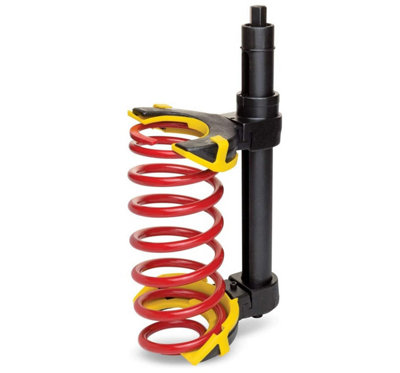 Autojack Strut Spring Compressor Kit, Interchangeable Fork Strut Coil Extractor Remover Tool