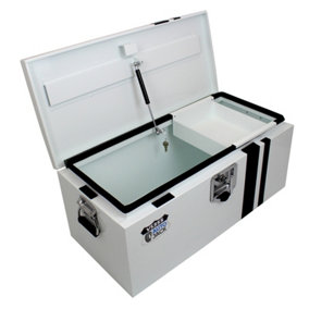 Autojack Van Safe Storage Chest Tool Box Site Security Vault 355mm