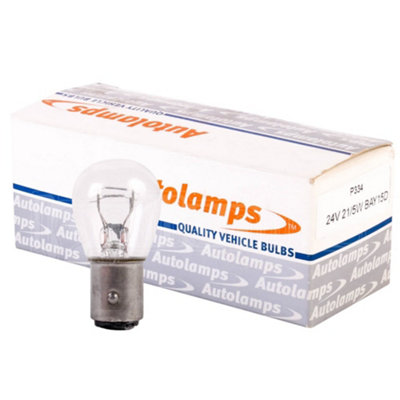 thumbnail image 2 of 2x 334 BAY15D 24v 21/5w Brake Stop Tail Light Bulbs – Also Fits 294 – DH & JS 2 of 4