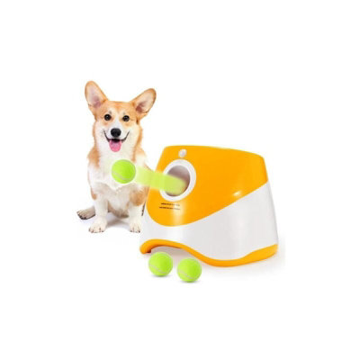 Automatic Dog Ball Launcher, Pet Tennis Ball Launcher, Interactive Dog Toys,  Interactive Dog Toy For Small