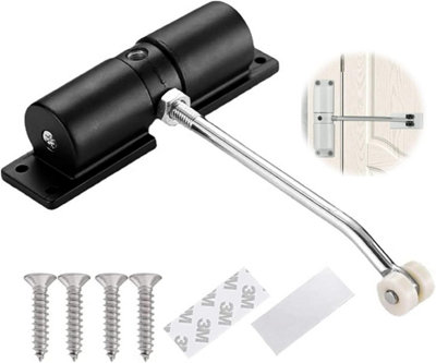 Automatic Door Closer Safety Spring Door Closer Convert Hinged Doors to ...