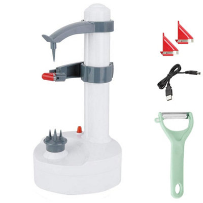 Automatic Electric Fruit & Vegetable Peeler with Spare Blades