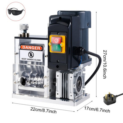 Automatic Electric Wire Stripper Machine for Scrap Copper Cable ...