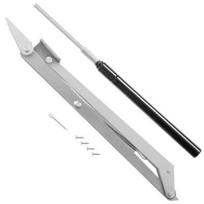 Automatic Greenhouse Window Opener - temperature-controlled - silver