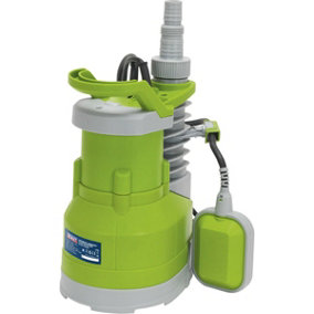 Automatic Submersible Clean Water Pump - 217L/Min - 750W Motor - 230V Supply