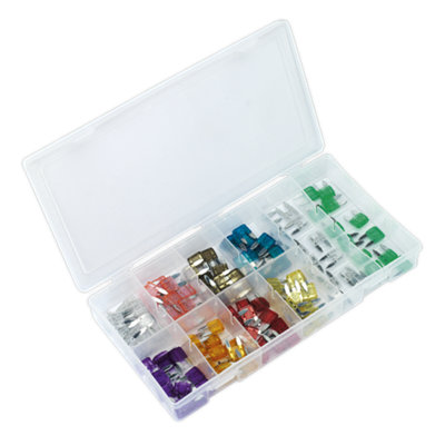 AUTOMOTIVE MINI BLADE FUSE ASSORTMENT 100PC