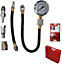 Automotive Petrol Engine Compression Tester Kit Valve Timing Gauge Pro Cylinder