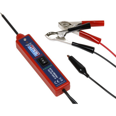 Automotive Test Probe with Work Light for Continuity and Polarity Testing