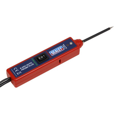 Automotive Test Probe with Work Light for Continuity and Polarity Testing