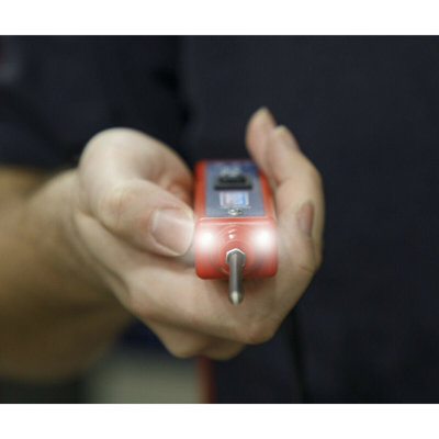 Automotive Test Probe with Work Light for Continuity and Polarity Testing