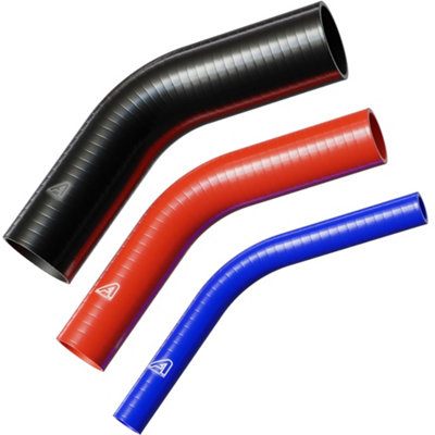 AutoSiliconeHoses 135 Degree Silicone Elbow Hose Blue - 35mm High-Temp ...