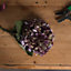Autumn Burgundy Hydrangea Artificial Flower - Fabric/Plastic - L18 x W18 x H42 cm - Red