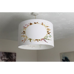 Autumn Flowers (Ceiling & Lamp Shade) / 45cm x 26cm / Ceiling Shade