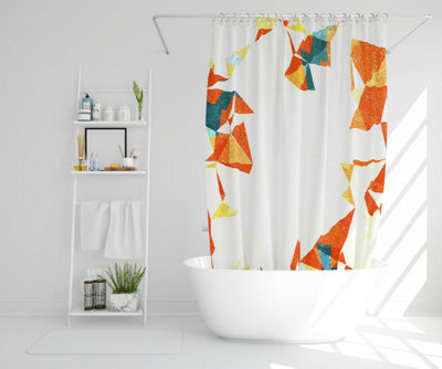 Autumn Geometric (Shower Curtain) / Default Title Price Comparisons | Compare The Build