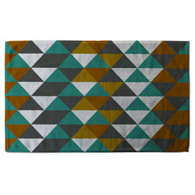 Autumn Geometric triangles (Bath Towel) / Default Title