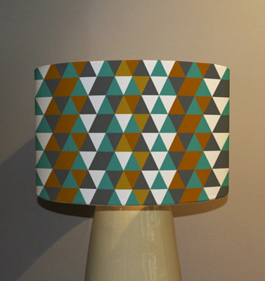 Autumn Geometric triangles (Ceiling & Lamp Shade) / 45cm x 26cm ...
