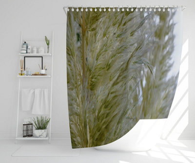 autumn pampas grass close up (Shower Curtain) / Default Title Price Comparisons | Compare The Build