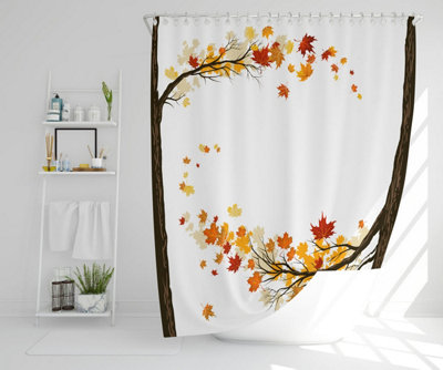 Autumn Trees (Shower Curtain) / Default Title Price Comparisons | Compare The Build