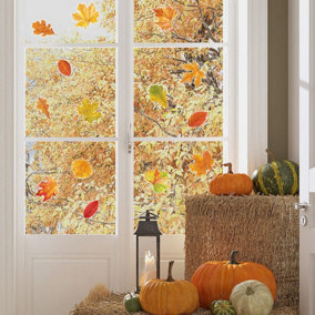 Autumnal Leaves Window Stickers