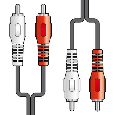 AV:Link 112.052UK 2RCA M -2RCA M Lead 5.0m
