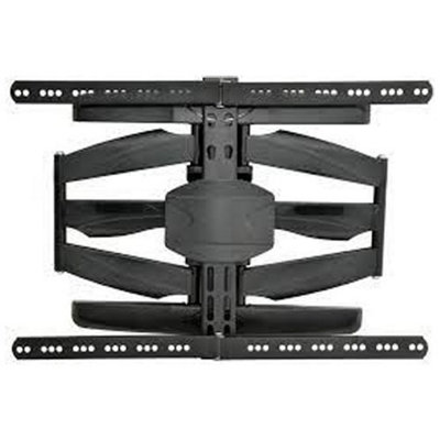 AV:Link TVBCURVE Full Motion Double Arm TV Wall Bracket for Curved & Flat Screens 32" to 65"