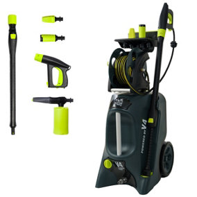 AVA Evolution P60 Large Pressure Washer & Accessories - 2.1kW, 145 Bar, 500l/h supply rate, 8m hose length, 10 year warranty