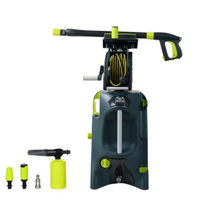 AVA Evolution P70 Pressure Washer - 2.4kW, 150 Bar, 540l/h supply rate, 8m hose, 20 year warranty & large accessory bundle