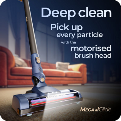 Avalla D-3 Cordless Vacuum Cleaner, 150W Hair Bundle: 1 x Mega-Glide Zero-X Attachment