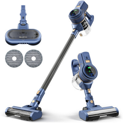 Avalla D-50 Cordless Vacuum Cleaner 8-in-1 Mop Bundle: 1 x Helo Glide Mop Attachment, 2 x Helo Mop Pads, 1 x Stick Vacuum Cleaner