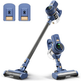 Avalla D-50 Cordless Vacuum Cleaner 8-in-1 Power Bundle: 2 x Battery Pack, Double the Vacuum Cleaning Power