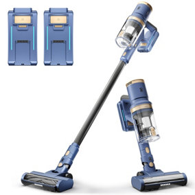 Avalla D-70 Cordless Vacuum Cleaner 8-in-1 Power Bundle: 2 x 300W Battery Pack, Double the Cleaning Power Stick Vacuum Cleaner