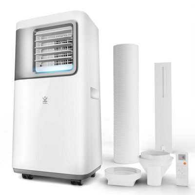 Avalla S-550 7000BTU Portable Air Conditioner with Remote: 2050W 4-in-1, 68m3 Coverage, 20L Dehumidifier