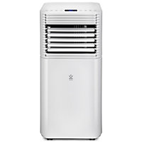 Avalla S-80 Portable 3-in-1 Air Conditioner: 12L Dehumidifier, 1500W Industrial Class 5000BTU, 34m3 Coverage for Large Rooms