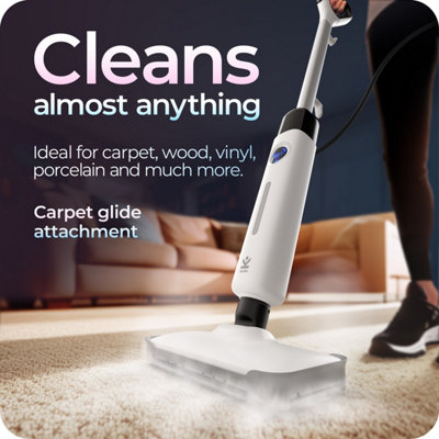 Avalla T-20 High Pressure Steam Mop, Steam Cleaners, Triple Cleaning Power, 15s Rapid Warmup, 120'C Boost, Large 500ml Tank